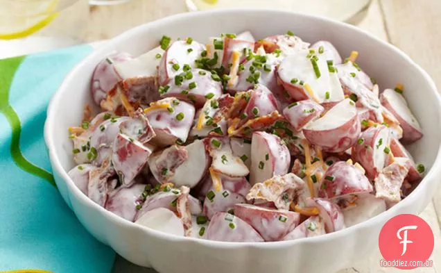 Salada De Batata Assada Carregada