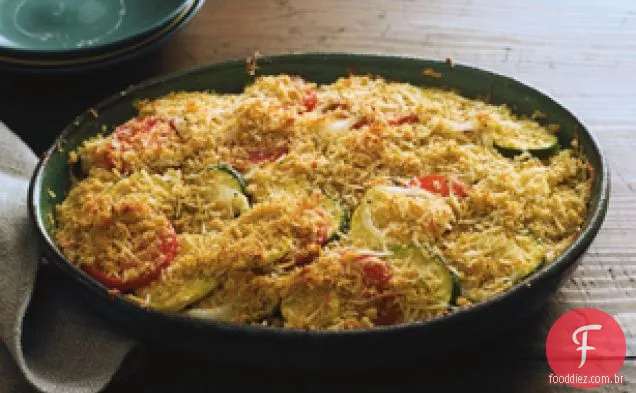 Ratatouille Parmesão Crocante