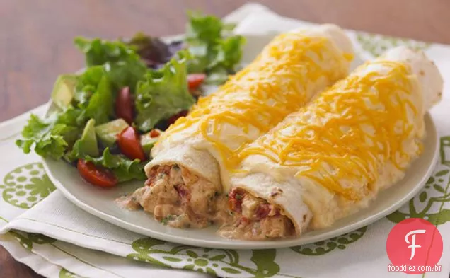 Nossa Tortilha De Frango Zesty Perfeita Assar