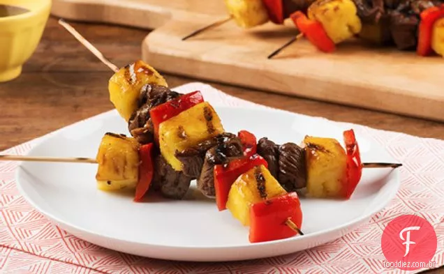 Teriyaki Steak Skewers