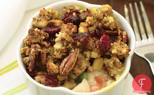 Cranberry-Frango Laranja Assar