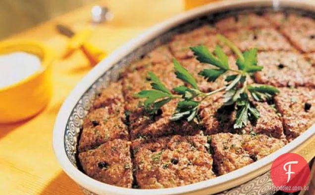 Pão De Carne Libanês