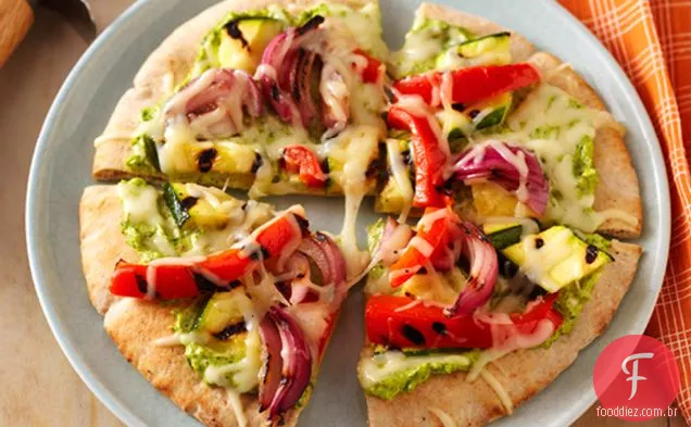 Apenas Veggin ' Pita Pizza