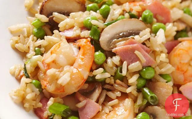 Arroz Frito Com Camarão