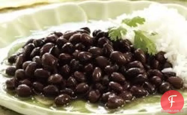 Feijão preto e arroz