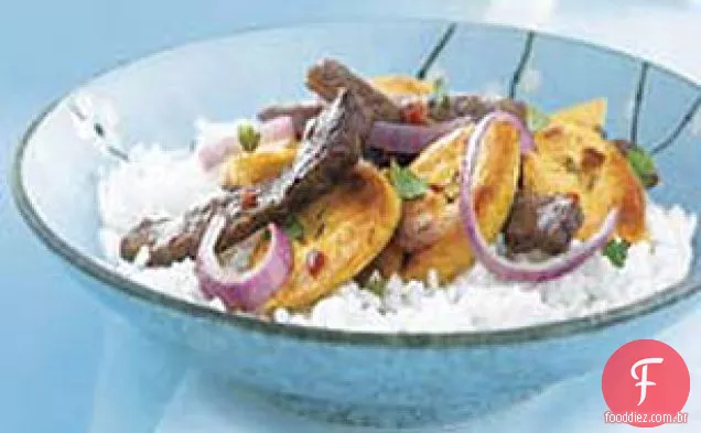 Steak & Plantain Stir-Fry