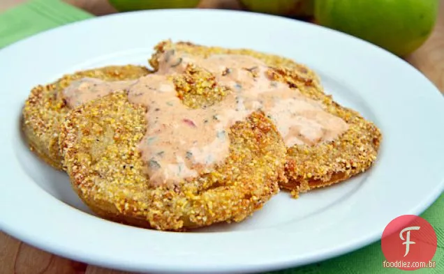 Leitelho Marinado Tomates Verdes Fritos