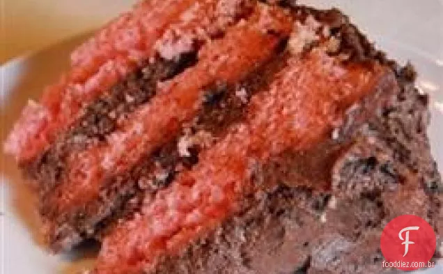 Bolo De Morango Com Chocolate