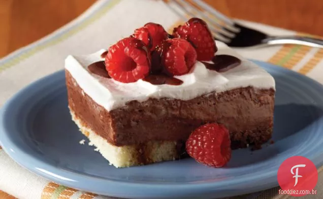 Sobremesa De Chocolate Com Baixo Teor De Gordura