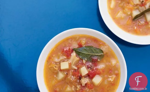 Sopa De Amêijoas De Tomate