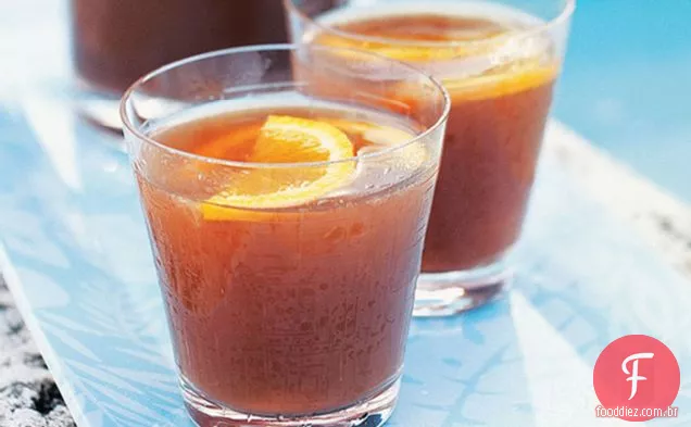 Peachy Iced Tea Refresher
