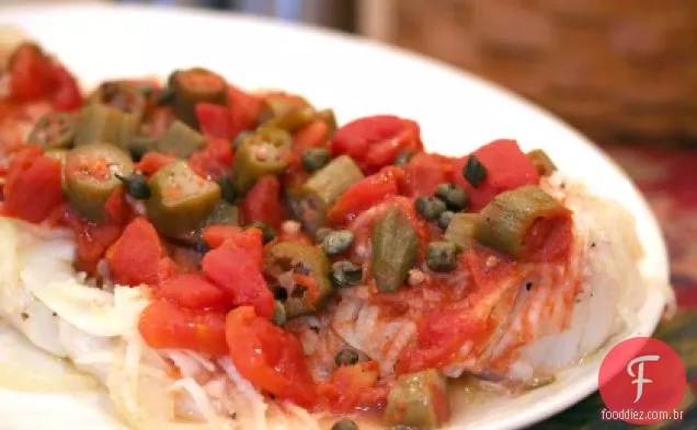 Quiabo E Tomates
