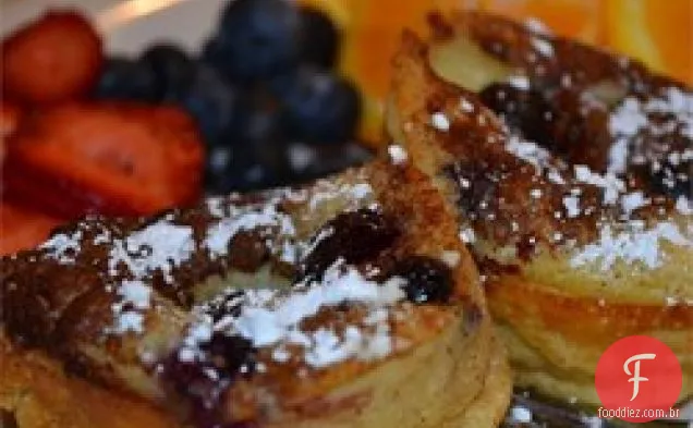 Blueberry Popovers