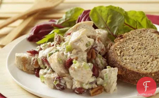 Salada Quente De Frango E Noz-Pecã