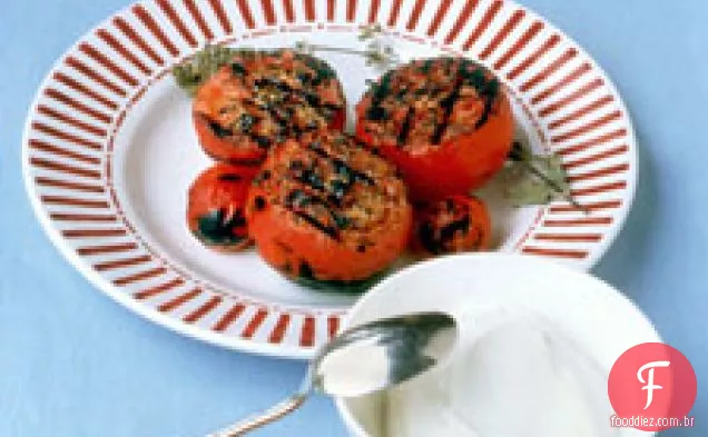 Tomates Grelhados Com Iogurte