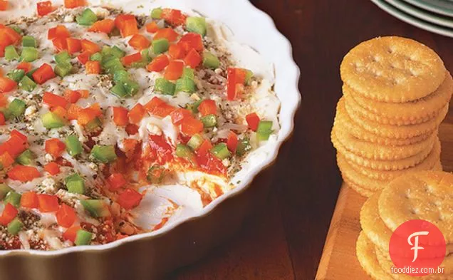 Philly Cheesy Pizza Dip