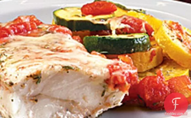 Peixe Italiano Assar