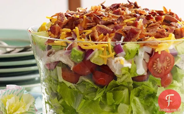 Salada Cobb Em Camadas