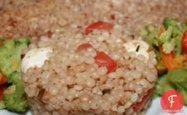 Salada De Cuscuz Caprese