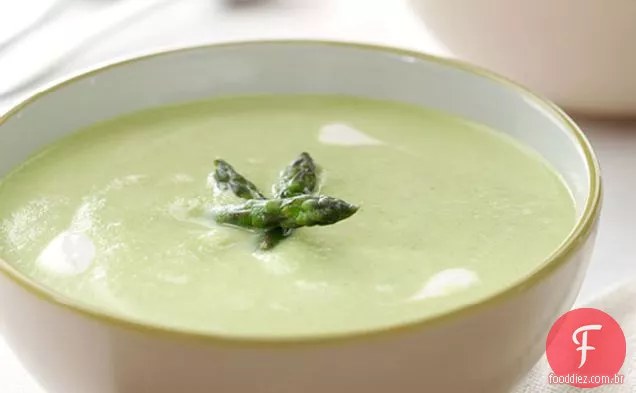 Sopa De Espargos Com Creme
