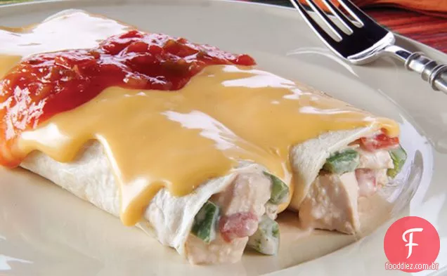 Enchilads De Frango Com Queijo