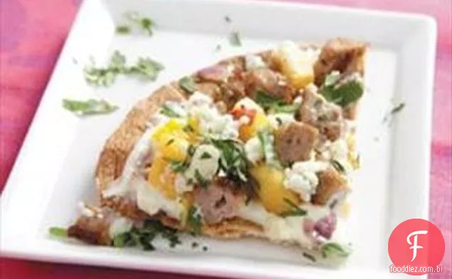 Blue Peach Pizza