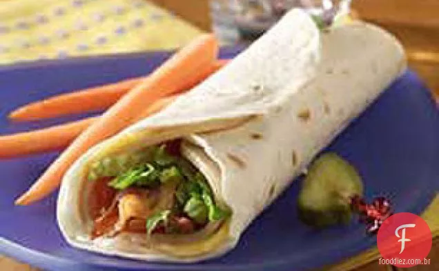 Wrapped Turkey Club
