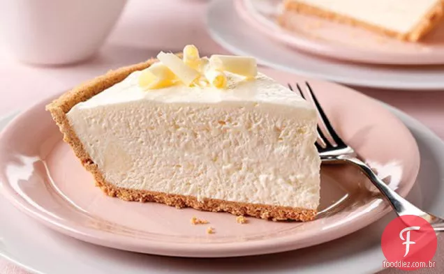Cheesecake De Chocolate Branco Fofo