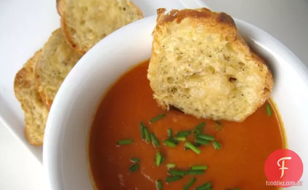 Sopa Cremosa De Tomate