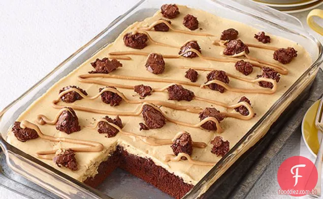 Manteiga De Amendoim Picar Bolo Brownies