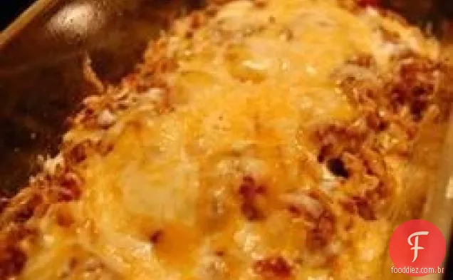 Bolo De Carne De Queijo Suíço