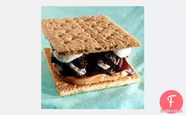 Manteiga de amendoim S'mores