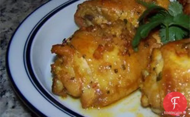 Frango Com Amendoim Marinado A La Laura