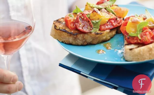 Crostini De Tomate Grelhado