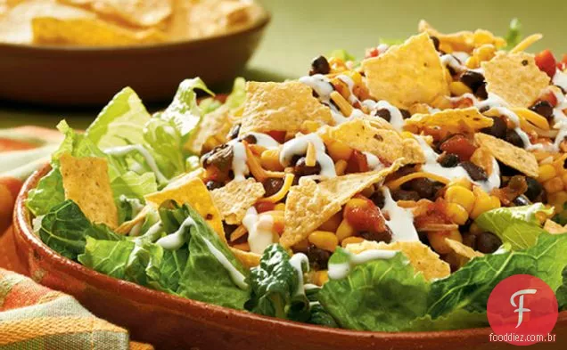 Salada Sudoeste Em Camadas De 10 Minutos