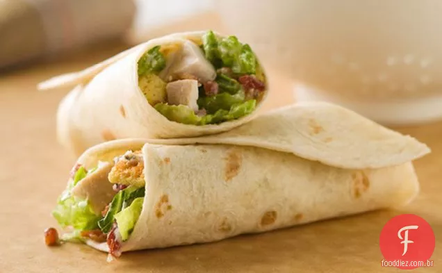 Frango Caesar Wraps