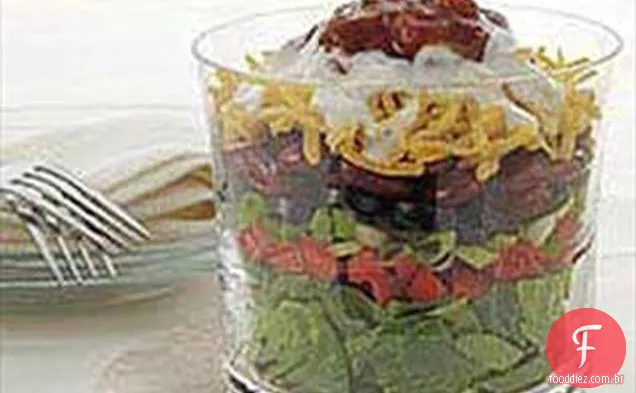 Salada Mexicana De 7 Camadas
