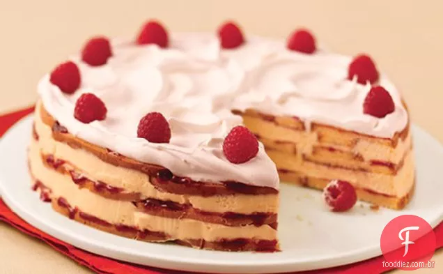 Chocolate Branco-Bolo De Framboesa