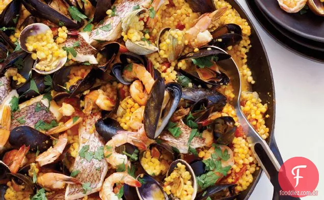 Paella Em Estilo Da Sardenha