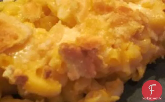 Macarrão cozido e queijo II