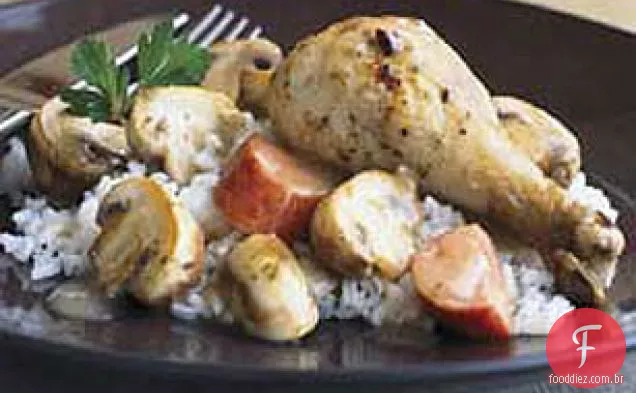 Frango & Salsicha Mediterrânica