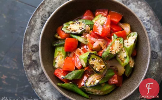 Quiabo E Tomates