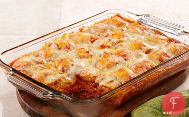 Ravioli assado para as noites da semana