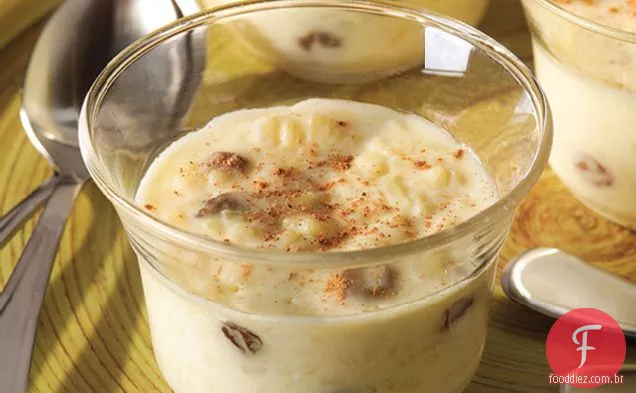 Pudim De Arroz Fácil