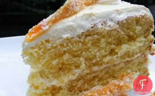 Bata e asse o bolo de laranja