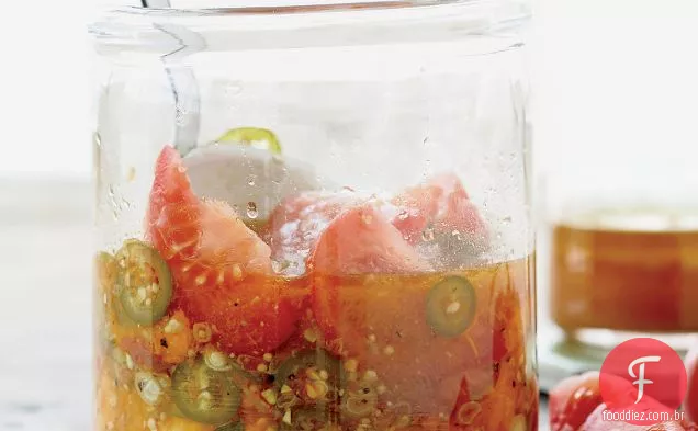 Tomates em conserva com Jalapeños
