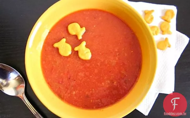 Sopa De Tomate Super Rápida