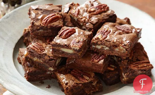 Caramelo-Pecan Brownies