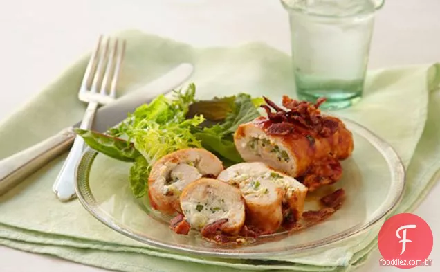 Creamy Stuffed Chicken Roll-Ups
