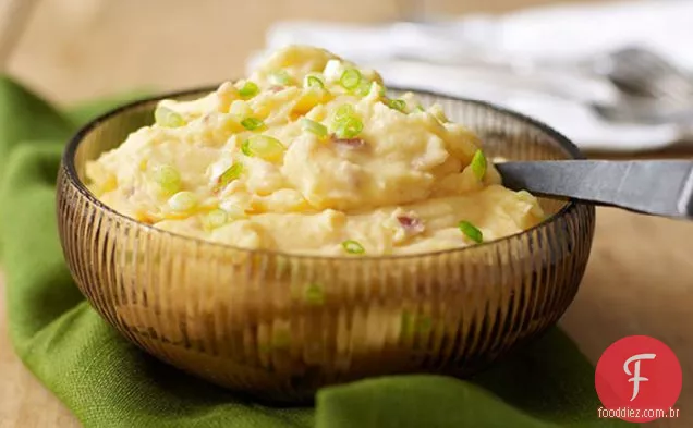 Purê De Batatas Com Queijo